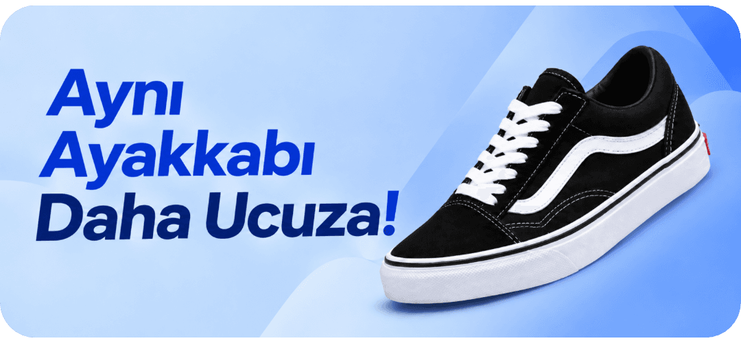 Aynı ayakkabı daha ucuza. Tüm markaları karşılaştır, en uygun fiyatı bul.